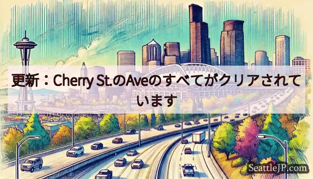 更新：Cherry St.のAveのすべてがクリアされています