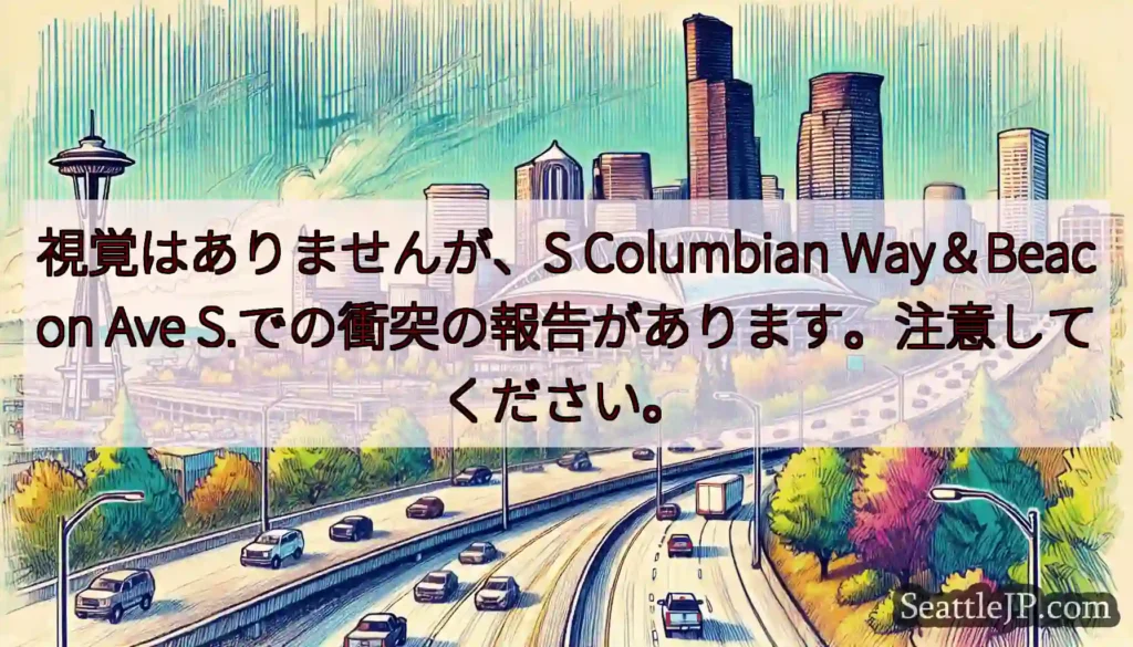 視覚はありませんが、S Columbian Way＆Beacon Ave