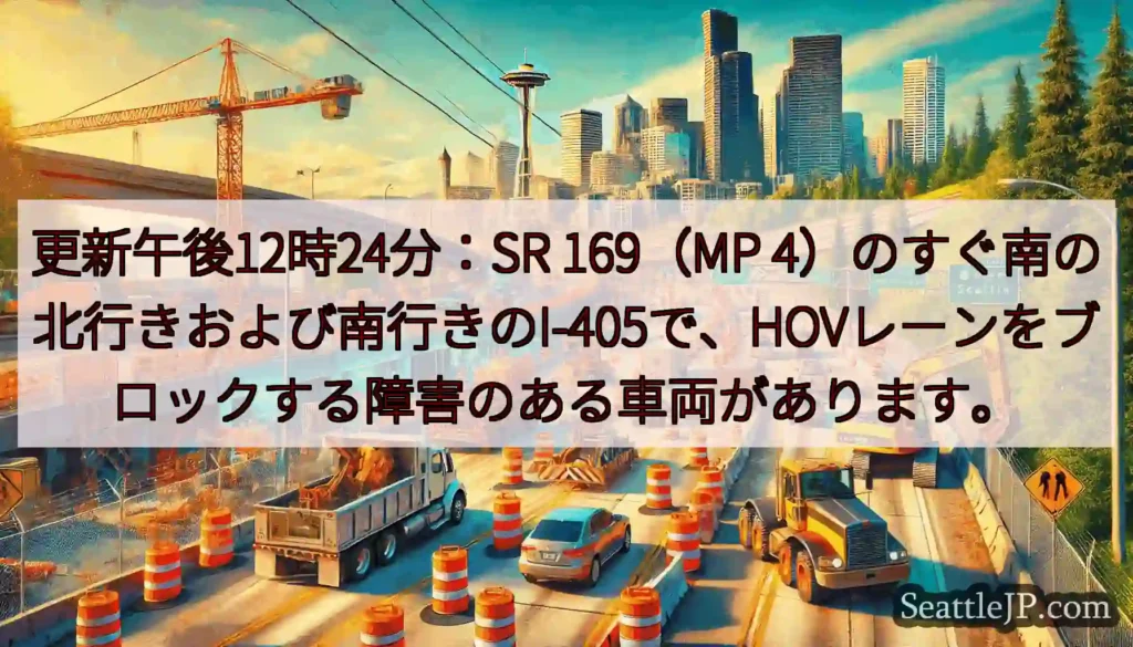 更新午後12時24分：SR 169（MP