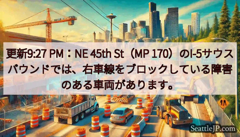 更新9:27 PM：NE 45th St（MP