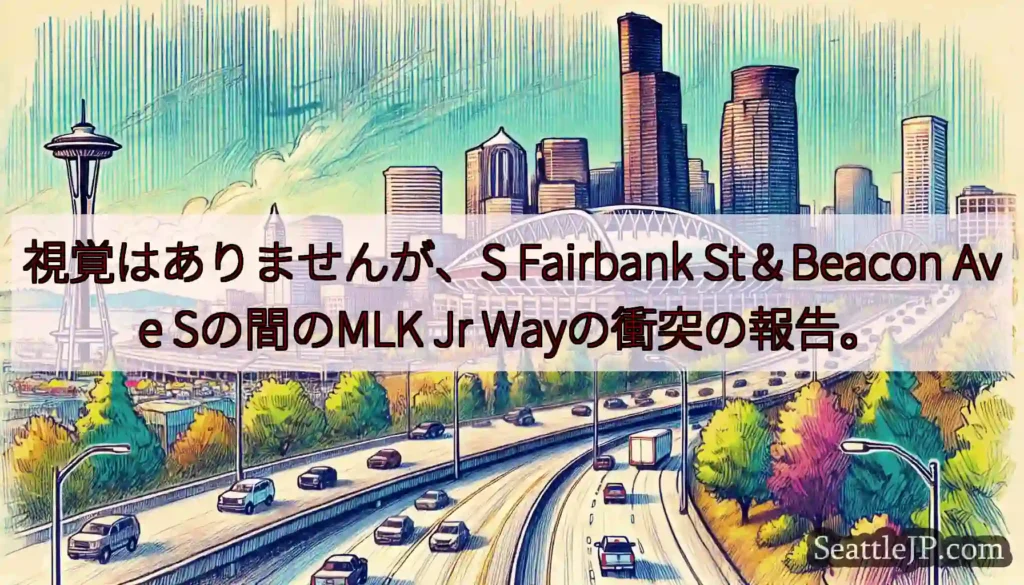 視覚はありませんが、S Fairbank St＆Beacon Ave Sの間のMLK Jr