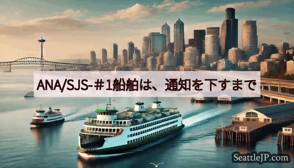 ANA/SJS-＃1船舶は、通知を下すまでhttps://wsdot.com/ferries/sch