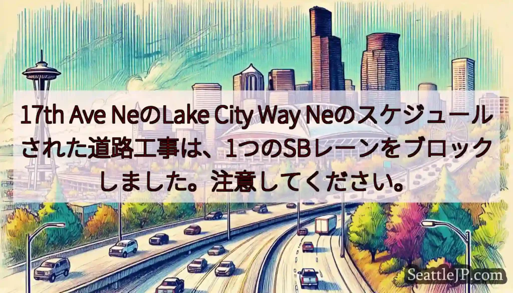 17th Ave NeのLake City Way