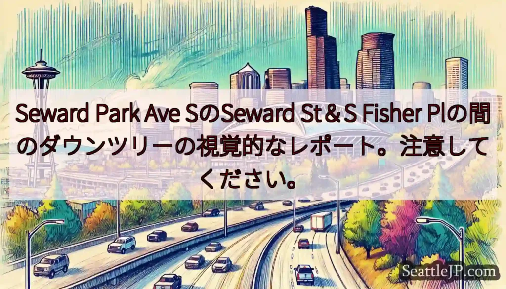 Seward Park Ave SのSeward St＆S Fisher