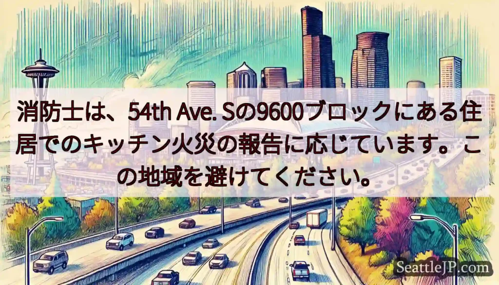 消防士は、54th Ave.