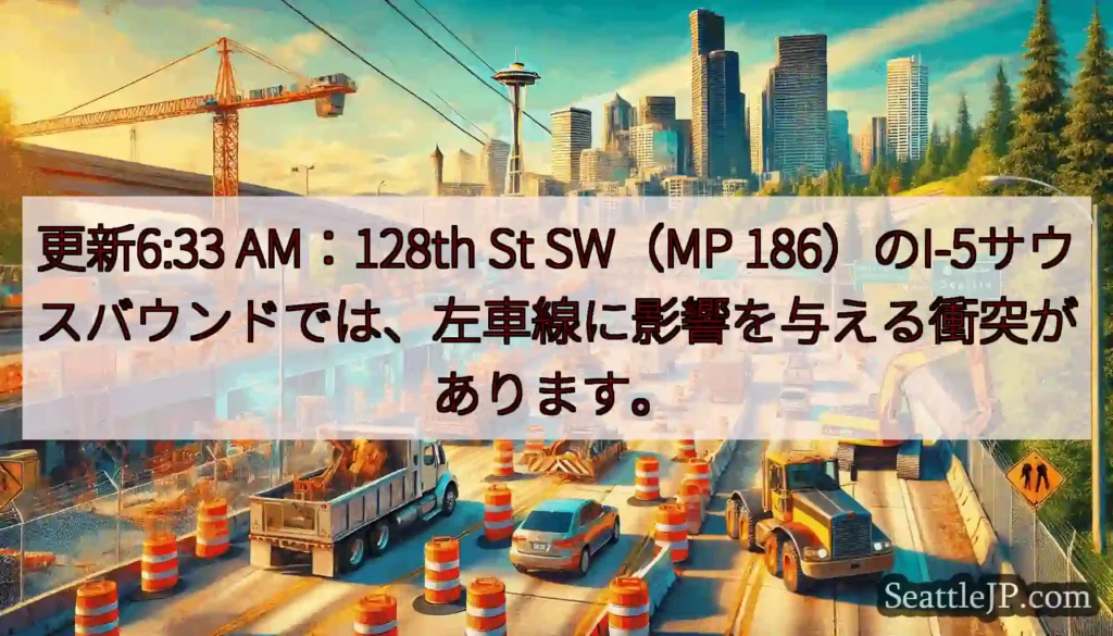 更新6:33 AM：128th St SW（MP