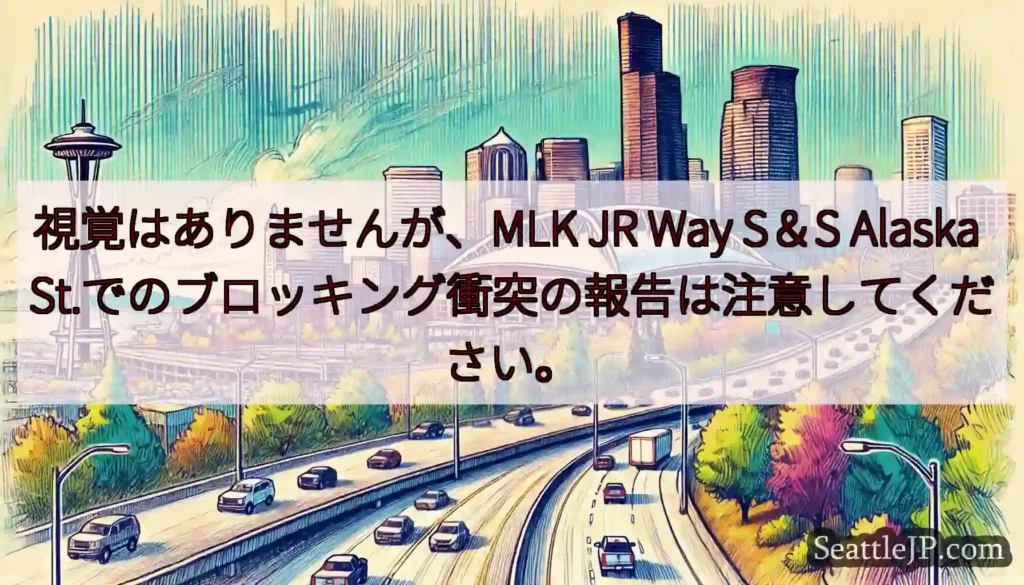 視覚はありませんが、MLK JR Way S＆S Alaska