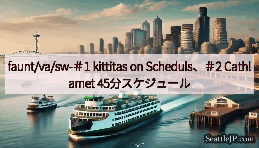 faunt/va/sw-＃1 kittitas on Scheduls、＃2 Cathlamet