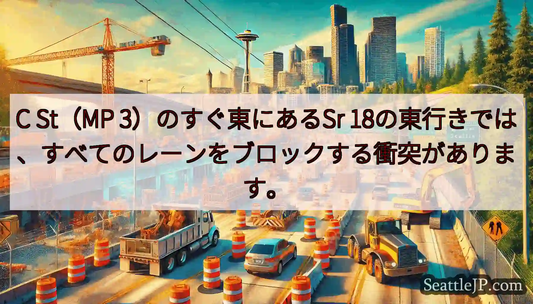 C St（MP 3）のすぐ東にあるSr