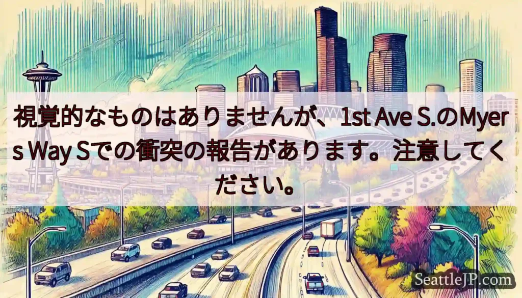 視覚的なものはありませんが、1st Ave S.のMyers Way