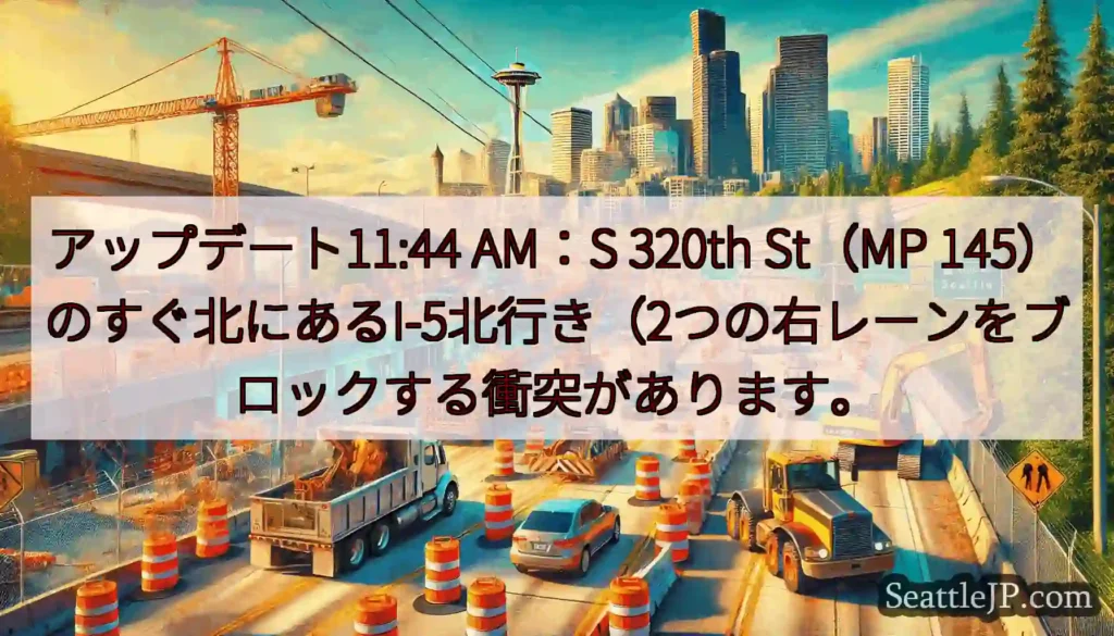 アップデート11:44 AM：S 320th St（MP