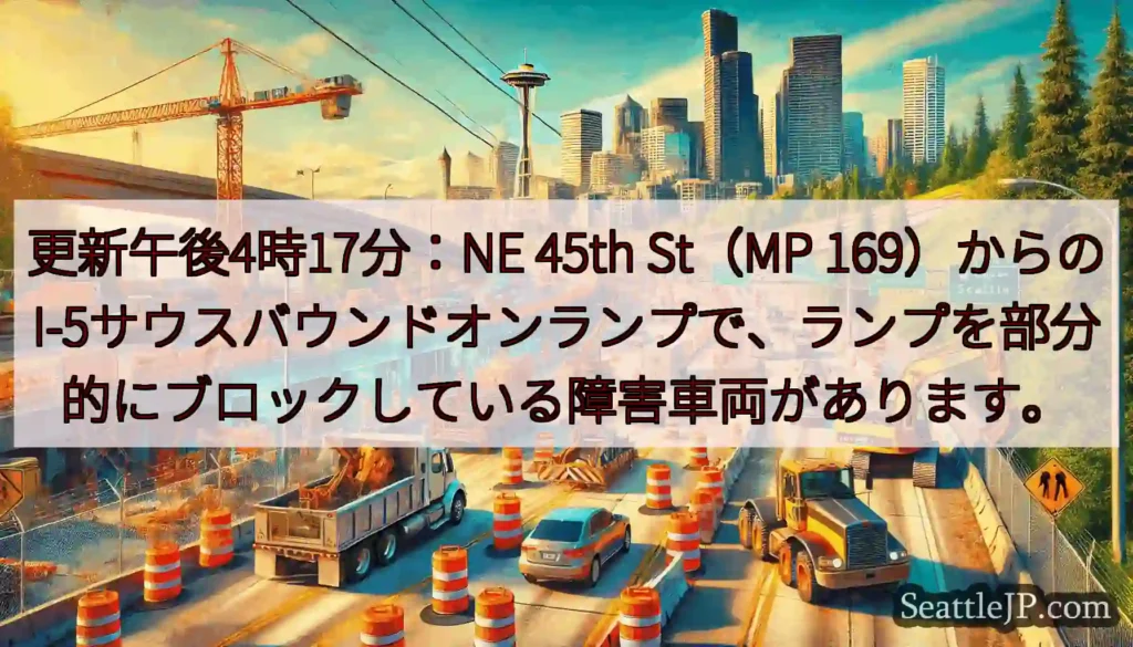 更新午後4時17分：NE 45th St（MP