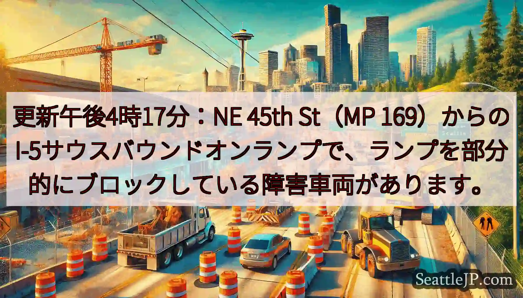 更新午後4時17分：NE 45th St（MP