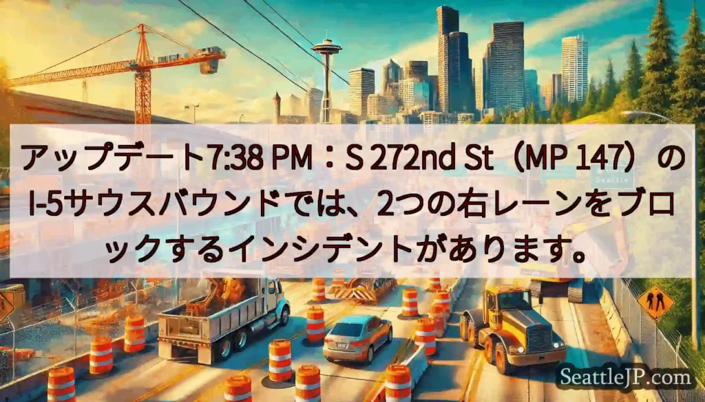 アップデート7:38 PM：S 272nd St（MP