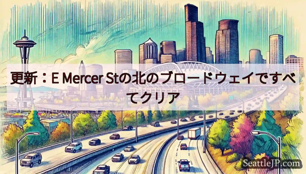 更新：E Mercer Stの北のブロードウェイですべてクリア