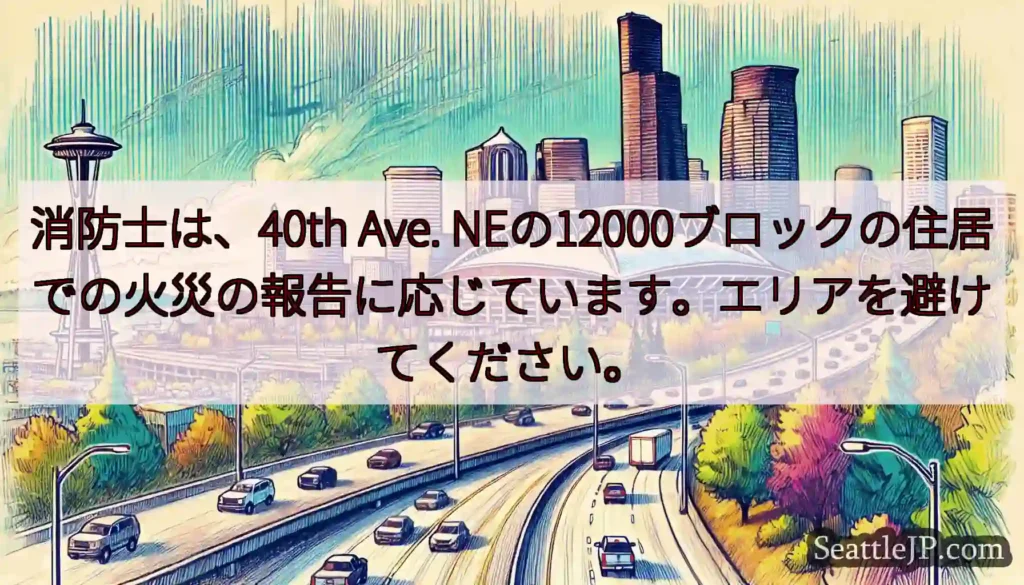 消防士は、40th Ave.