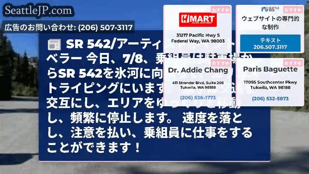 SR 542/アーティストポイントトラベラー