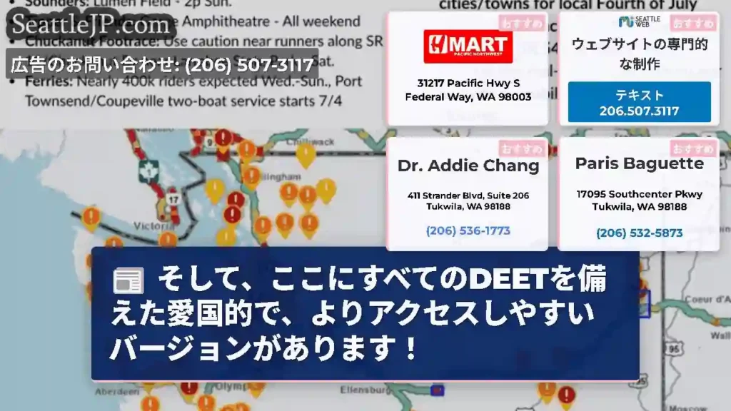 そして、ここにすべてのDEETを備えた愛国的で、よりアクセスしやすいバージョンがあります！