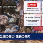 公園の暴力 住民の怒り