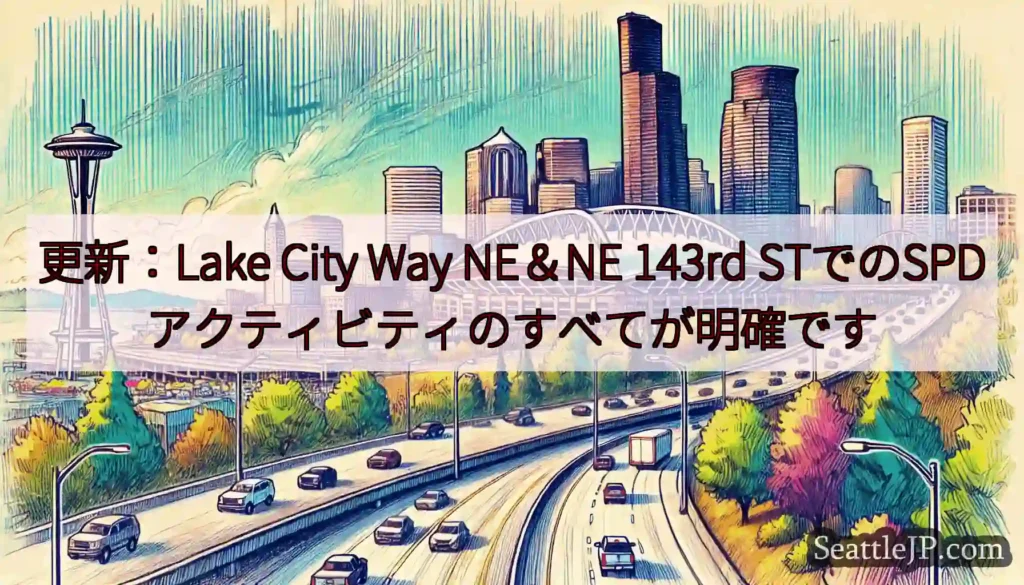 更新：Lake City Way NE＆NE 143rd