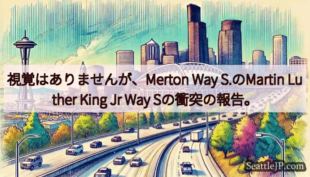 視覚はありませんが、Merton Way S.のMartin Luther King Jr Way