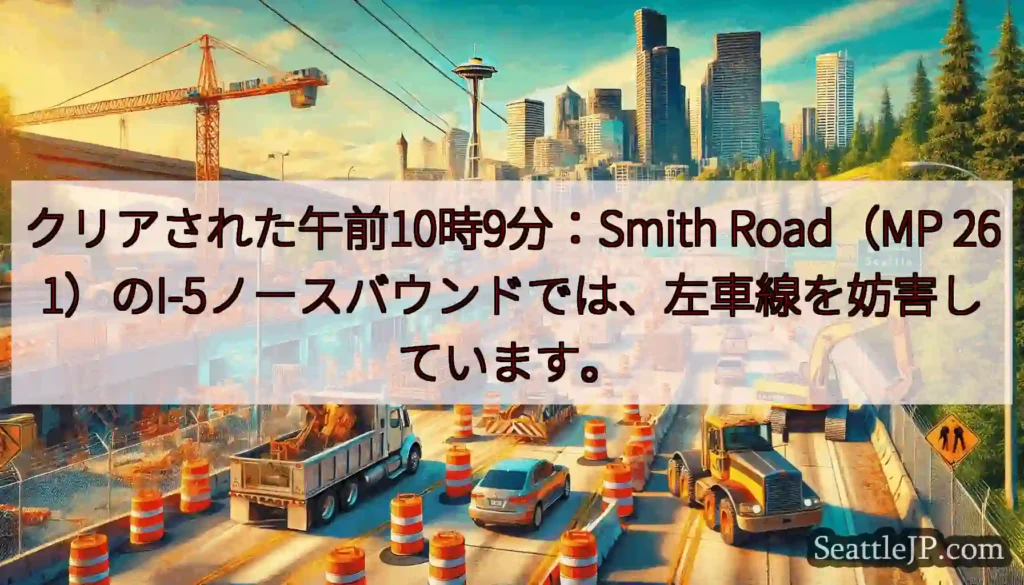 クリアされた午前10時9分：Smith Road（MP