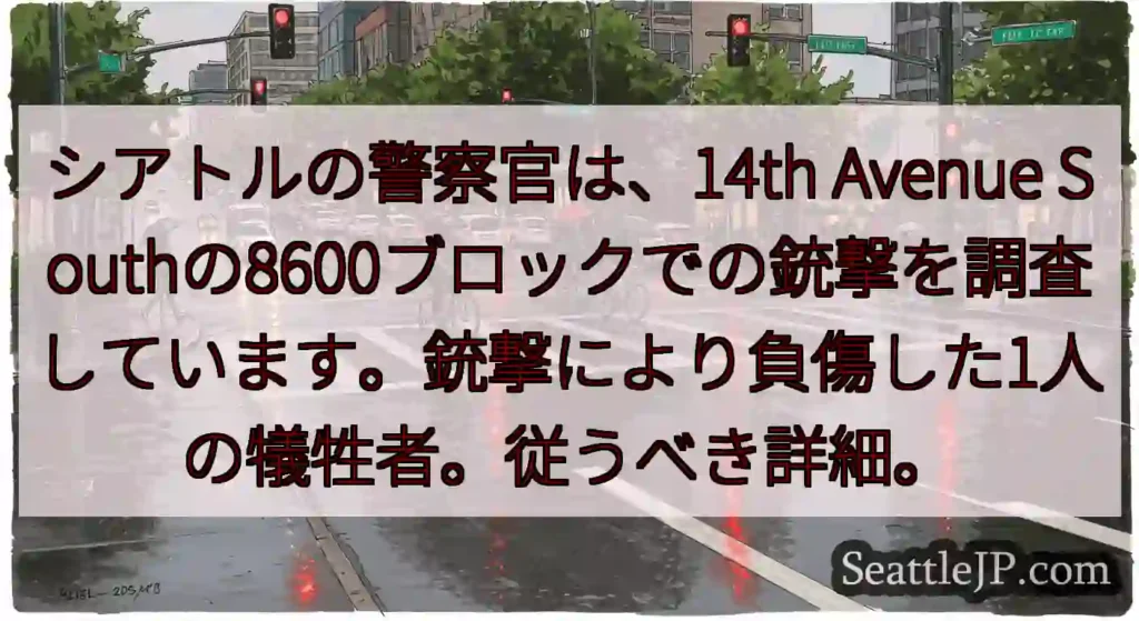 シアトルの警察官は、14th Avenue