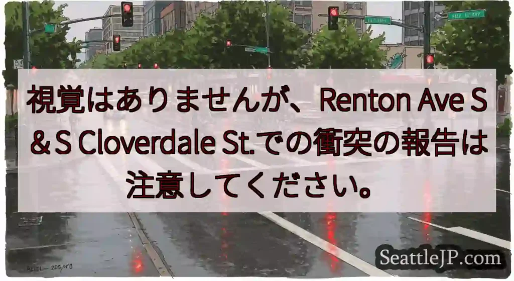 視覚はありませんが、Renton Ave S＆S Cloverdale