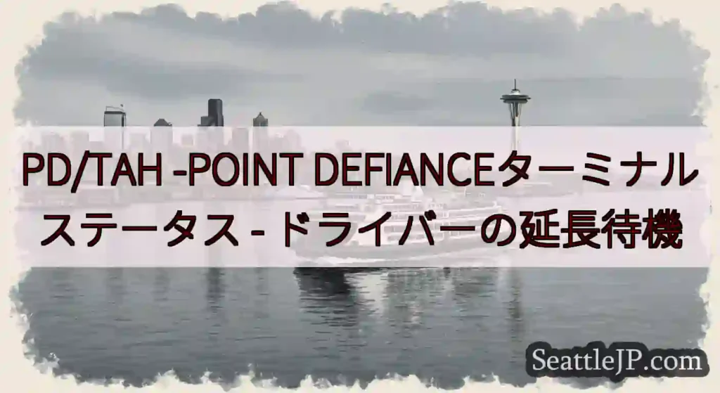 PD/TAH -POINT DEFIANCEターミナルステータス -
