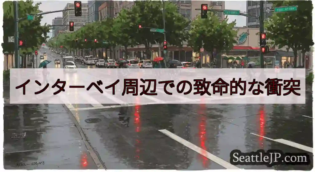 インターベイ周辺での致命的な衝突