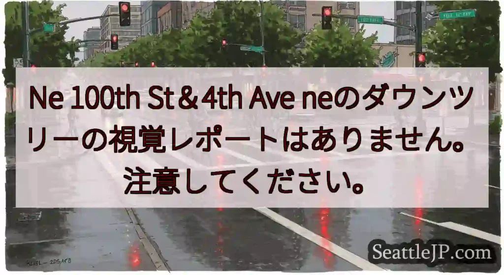 Ne 100th St＆4th Ave