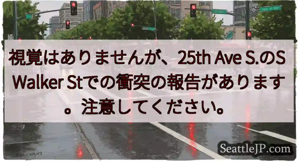 視覚はありませんが、25th Ave S.のS Walker