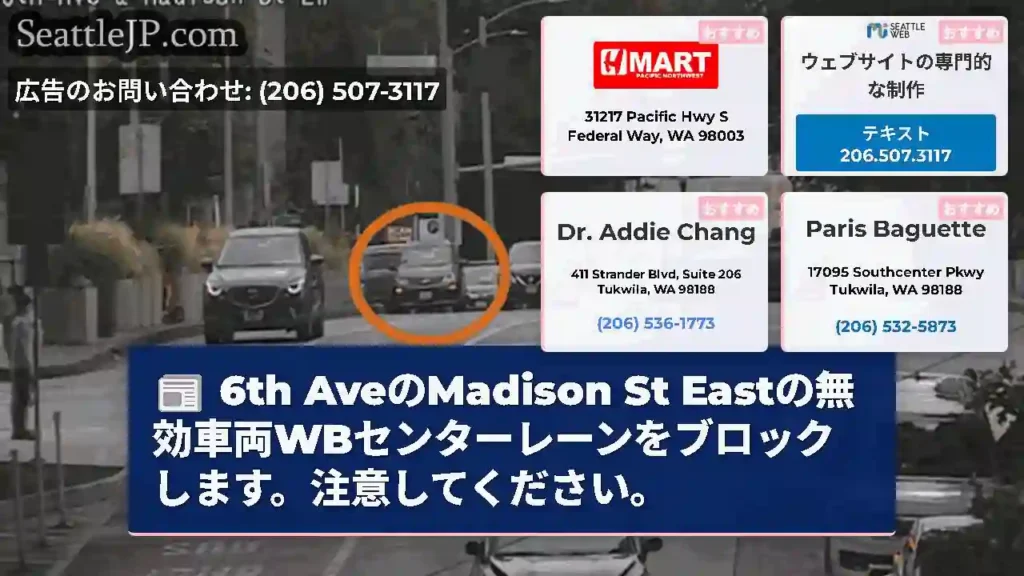 6th AveのMadison St