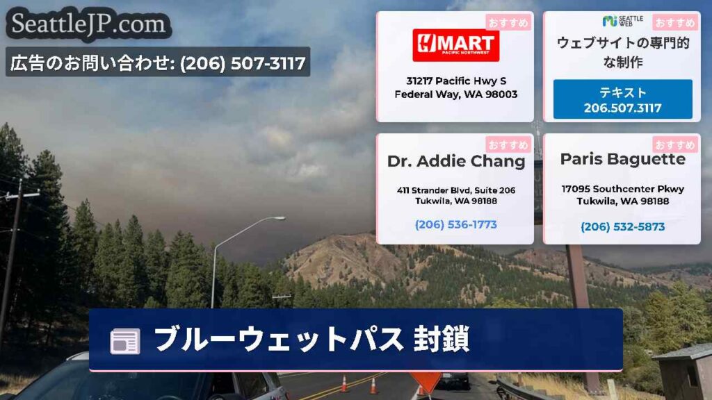 ブルーウェットパス 封鎖