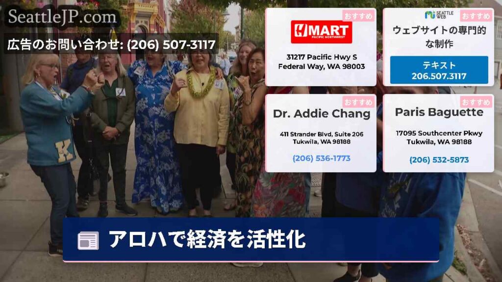 アロハで経済を活性化