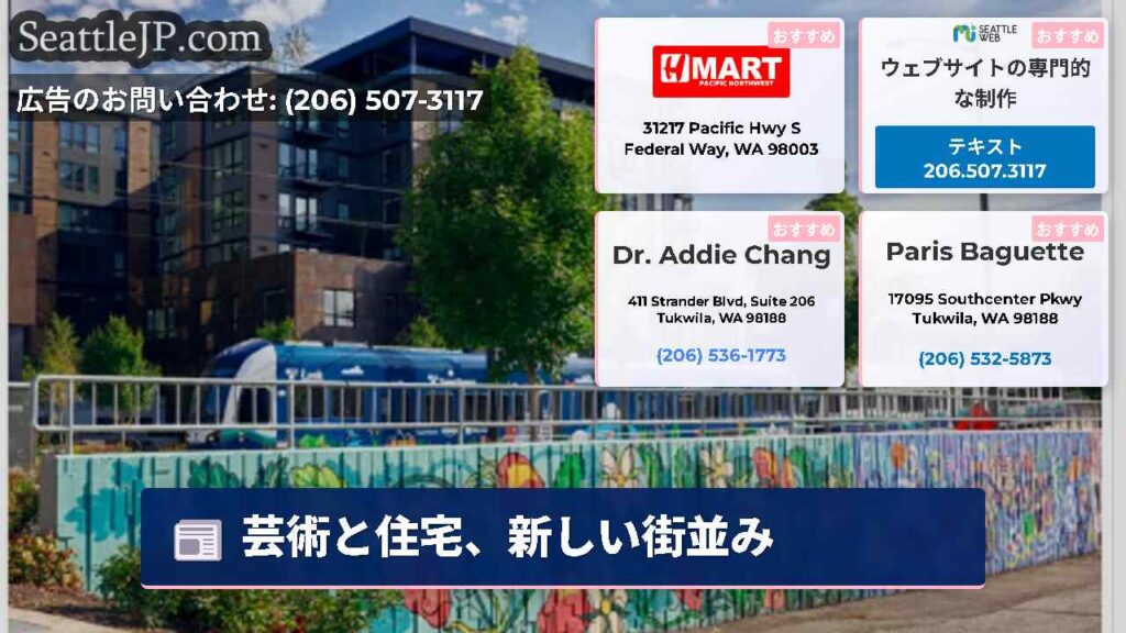 芸術と住宅、新しい街並み