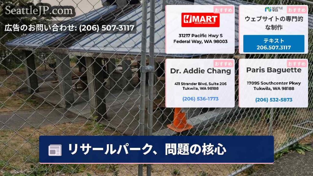 リサールパーク、問題の核心