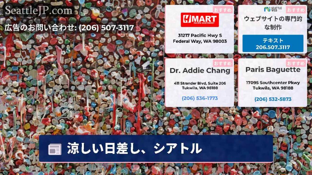 涼しい日差し、シアトル