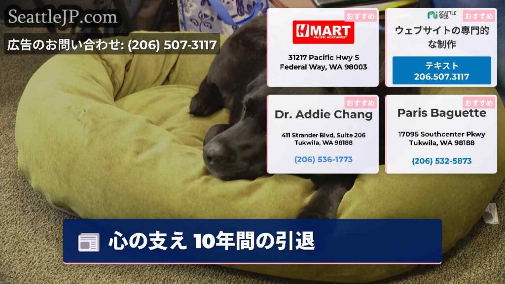 心の支え 10年間の引退