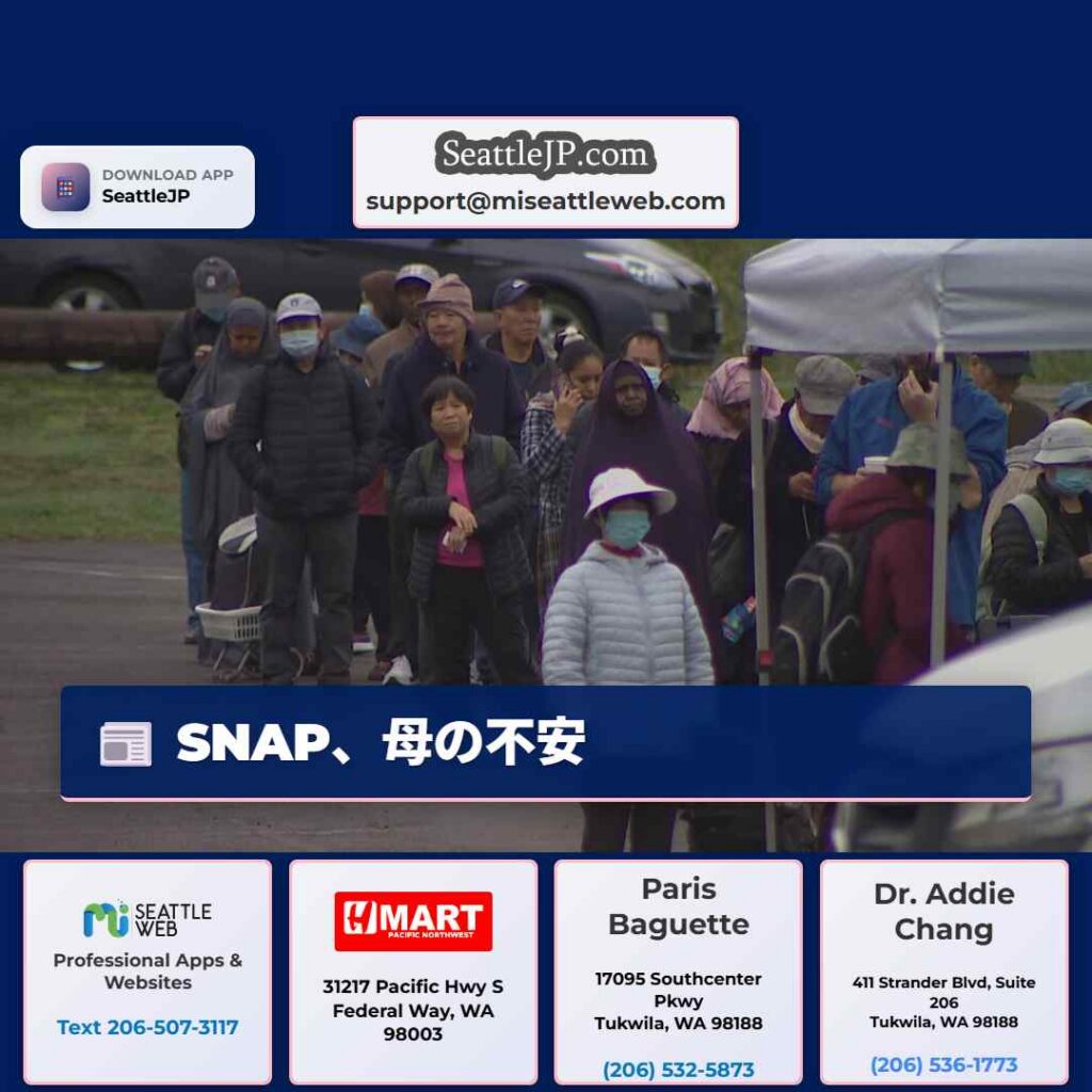 SNAP、母の不安