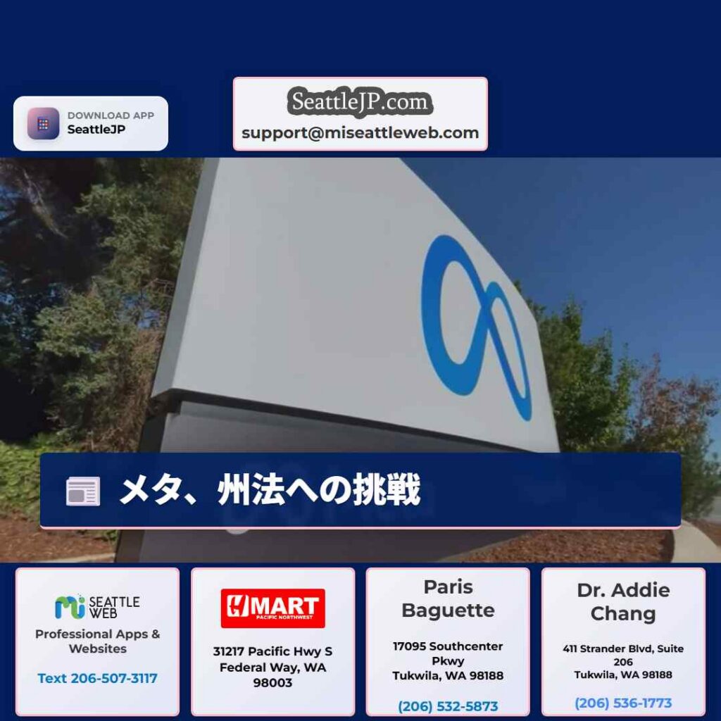 メタ、州法への挑戦