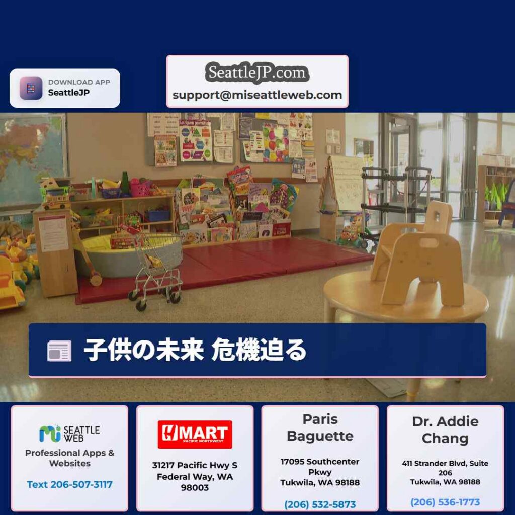 子供の未来 危機迫る