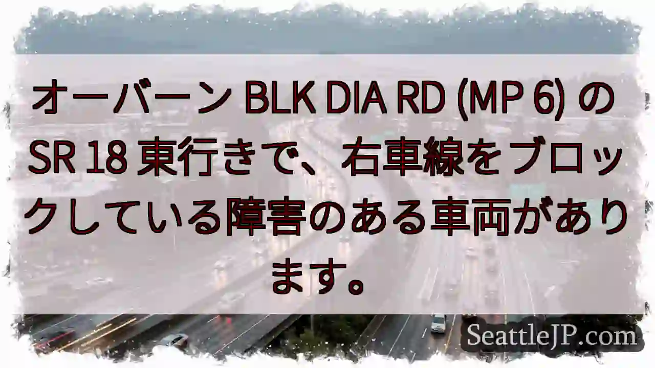 オーバーン BLK DIA RD (MP 6) の SR 18