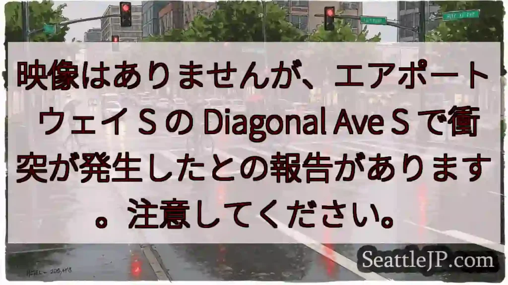 映像はありませんが、エアポート ウェイ S の Diagonal Ave S