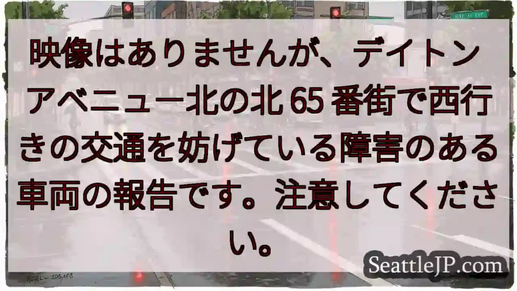 映像はありませんが、デイトン アベニュー北の北 65