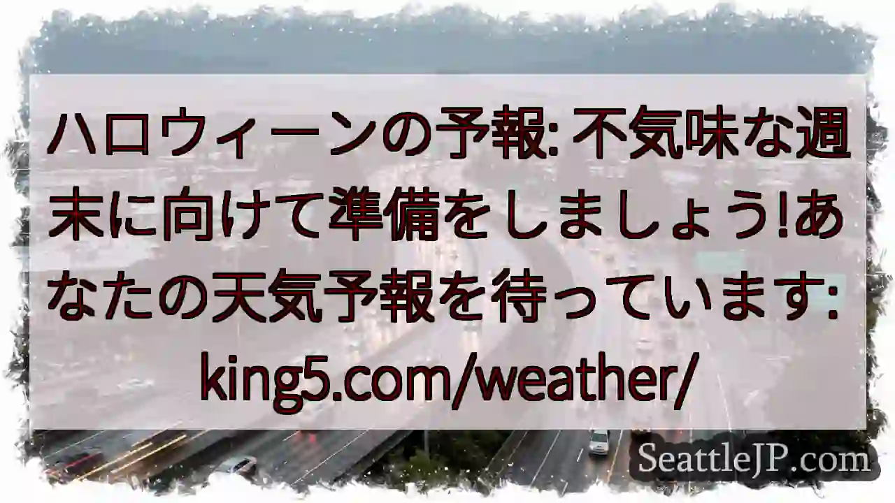 ハロウィーンの予報: 不気味な週末に向けて準備をしましょう!あなたの天気予報を待っています: