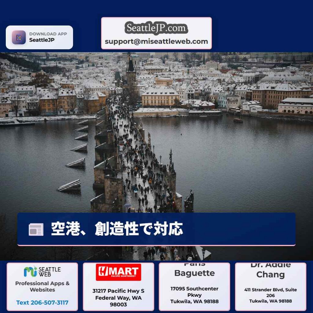 空港、創造性で対応