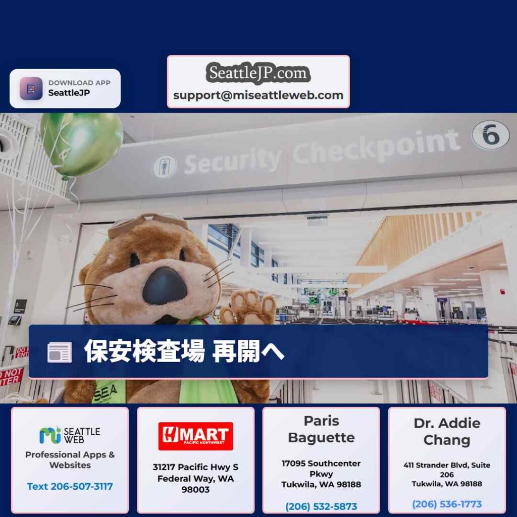 保安検査場 再開へ