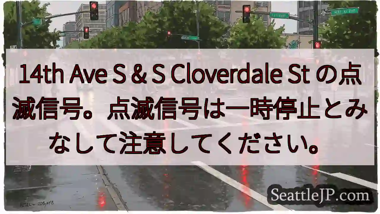 14th Ave S & S Cloverdale St