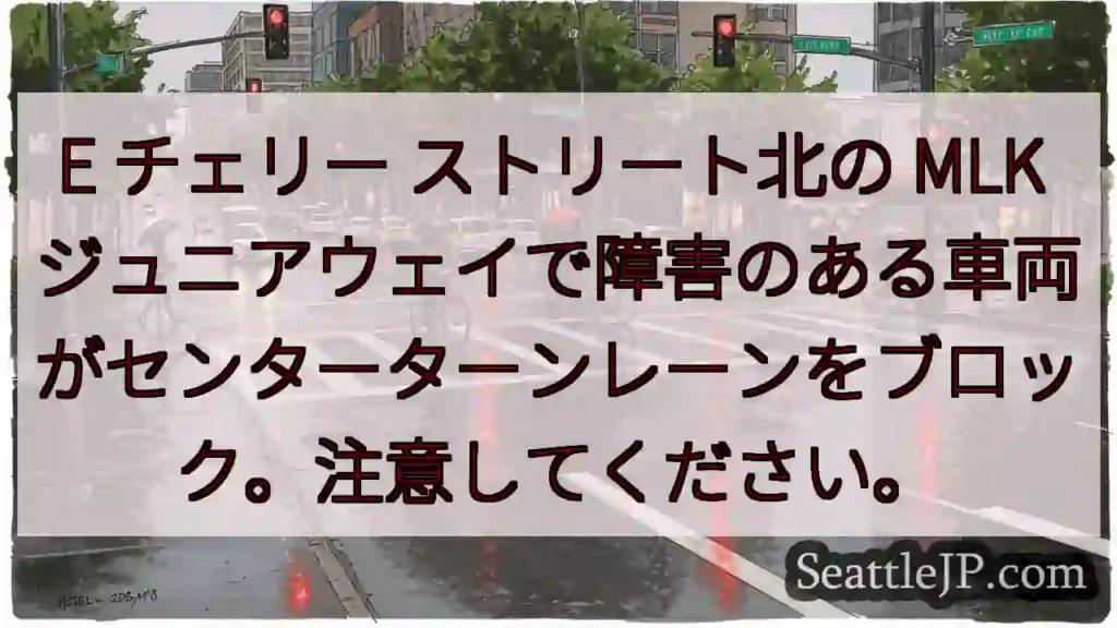 E チェリー ストリート北の MLK